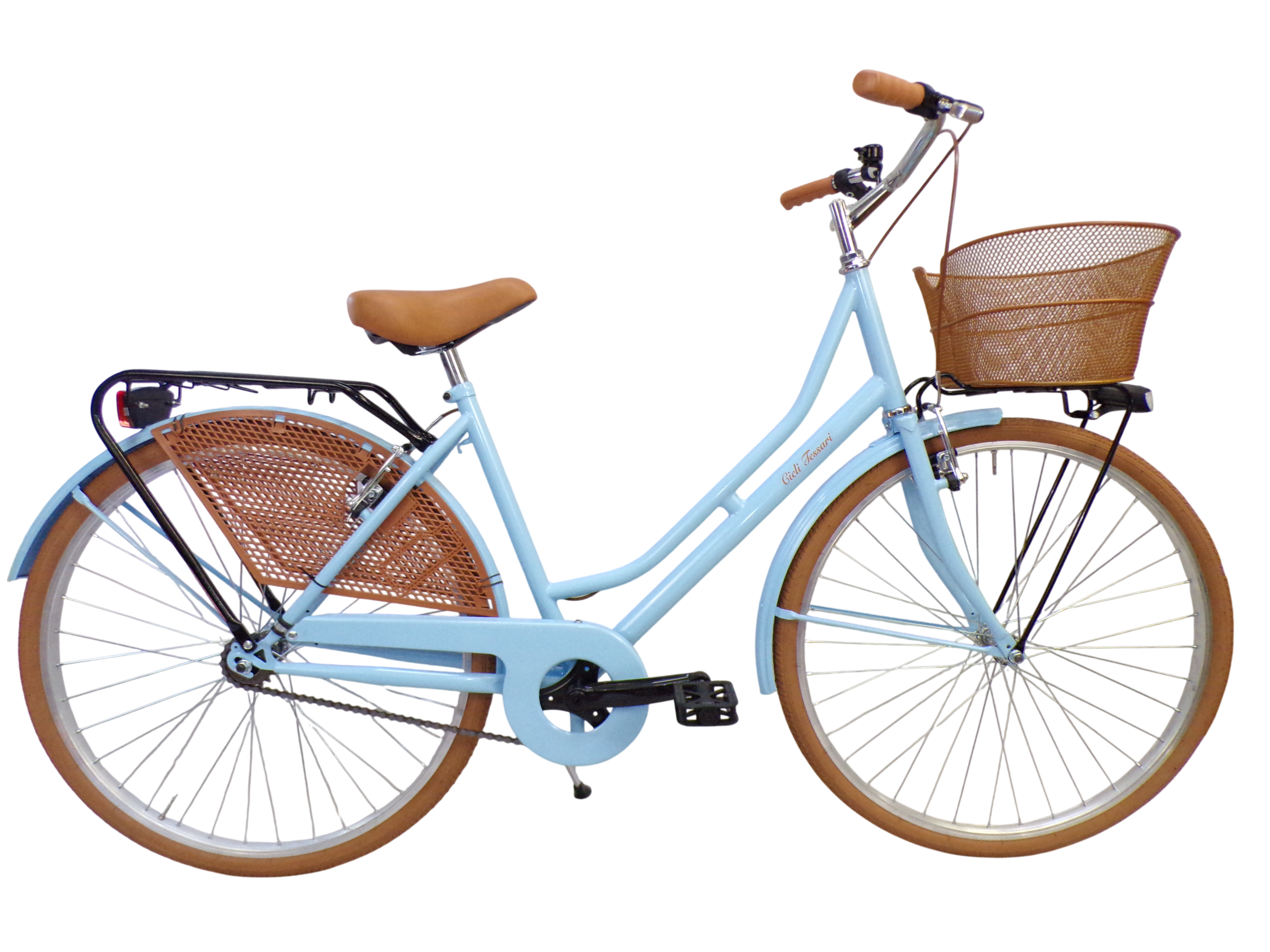 Cicli Tessari - bicicletta donna bici da passeggio olandese classica 26'' vintage - immagine 3