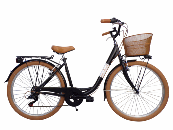 Cicli Tessari - bicicletta donna bici da passeggio city bike 26  telaio basso vintage - immagine 2